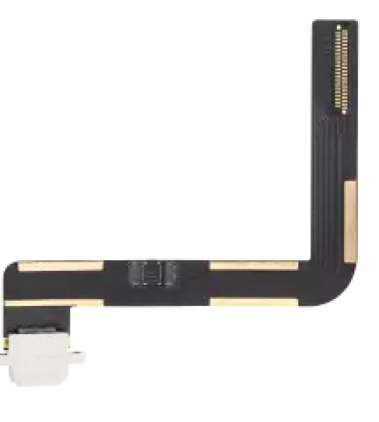 Apple iPad Air 1 / iPad 5 2017 / iPad 6 2018 Charger Flex (Soldering Required) - White OEM-Equivalent