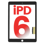 Apple iPad 6 Touchscreen - Black AM Plus