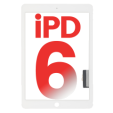 Apple iPad 6 Touchscreen - White AM Plus