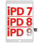 Apple iPad 7 2019 / iPad 8 2020 / iPad 9 2021 Touch - White AM Plus