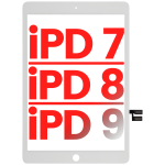 Apple iPad 7 2019 / iPad 8 2020 / iPad 9 2021 Touch - White AM Plus
