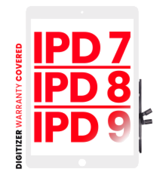Apple iPad 7 2019 / iPad 8 2020 / iPad 9 2021 Touch - White AM Pro