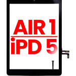 Apple iPad Air 1 / iPad 5 Touch with Home Button- Black AM Plus