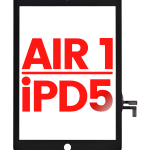 Apple iPad Air 1 / iPad 5 Touch - Black AM Plus