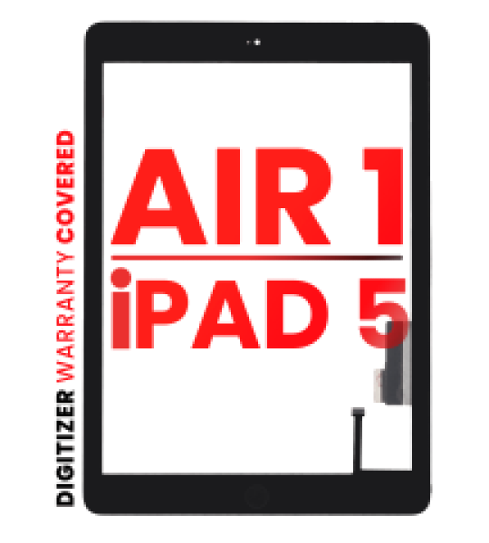 Apple iPad Air 1 / iPad 5 Touch with Home Button - Black AM Pro