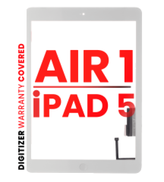 Apple iPad Air 1 / iPad 5 Touch with Home Button - White AM Pro