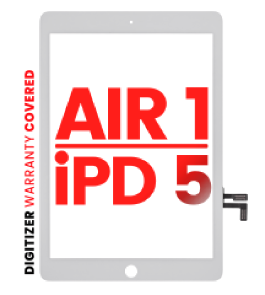 Apple iPad Air 1 / iPad 5 Touch - White AM Pro