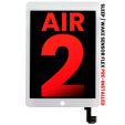 Apple iPad Air 2 Display With Sensor Flex - White AM Plus