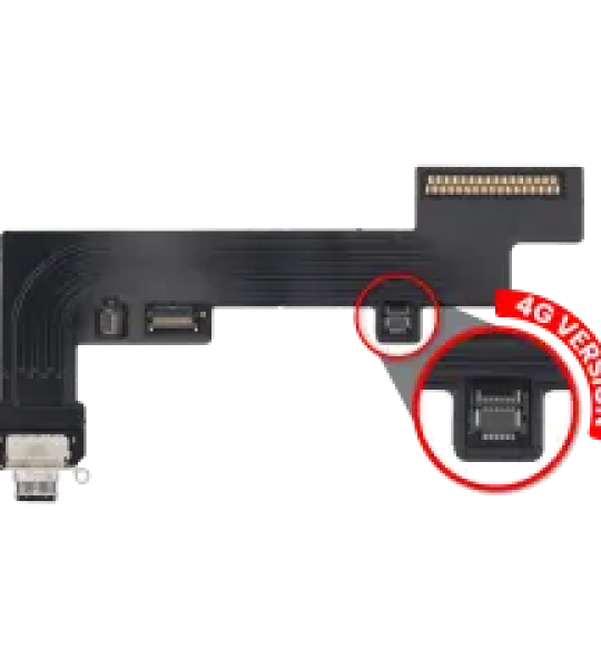 Apple iPad Air 4 / iPad Air 5 Charger Flex (LTE) - Black AM Plus