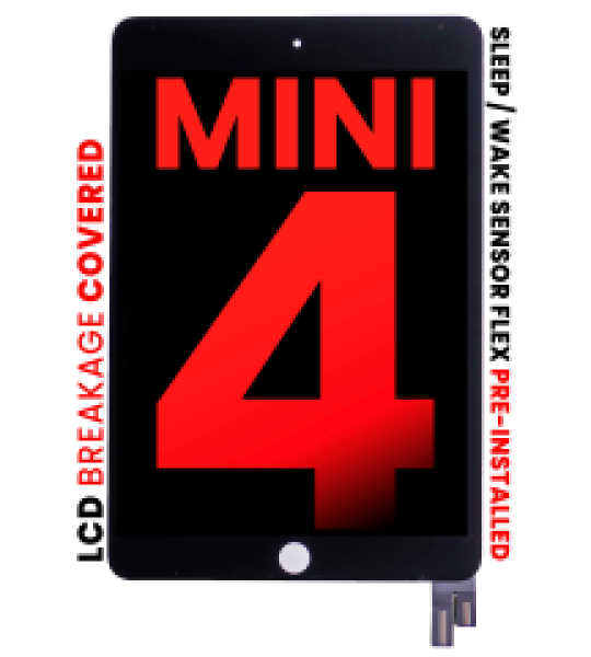 Apple iPad Mini 4 Display With Sensor Flex - Black AM Pro