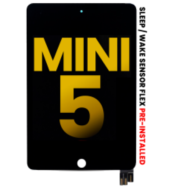 Apple iPad Mini 5 Display With Sensor Flex - Black Refurbished