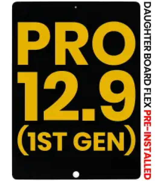 Apple iPad Pro 12.9" 1st Gen 2015 Display Complete with Board Flex - Black Refurbished