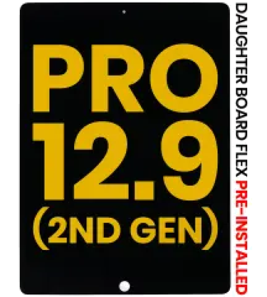 Apple iPad Pro 12.9" 2nd Gen 2017 Display Complete with Board Flex - Black Refurbished