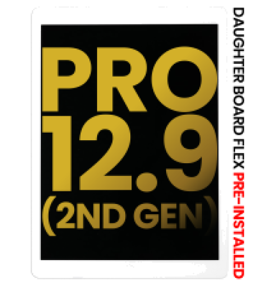 Apple iPad Pro 12.9" 2nd Gen 2017 Display Complete with Board Flex - White Refurbished