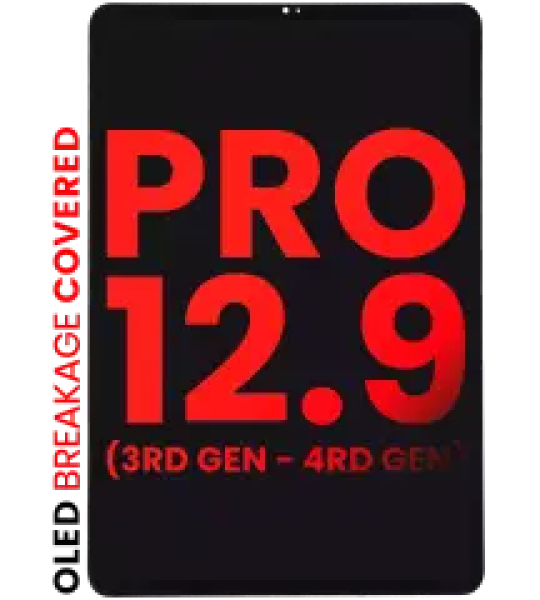 Apple iPad Pro 12.9" 3rd Gen 2018 / iPad 12.9" 4th Gen 2020 Display OEM-Equivalent