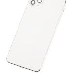Apple iPhone 11 Pro Max Housing with Small Parts (No Charger Flex) - Silver Pulled A