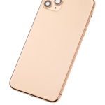 Apple iPhone 11 Pro Max Housing with Small Parts (No Charger Flex) - Gold Pulled A