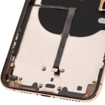 Apple iPhone 11 Pro Max Housing with Small Parts (No Charger Flex) - Gold Pulled A