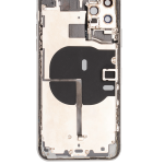 Apple iPhone 11 Pro Max Housing with Small Parts (No Charger Flex) - Silver Pulled B