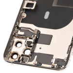 Apple iPhone 11 Pro Max Housing with Small Parts (No Charger Flex) - Silver Pulled B