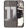 Apple iPhone 11 Pro Max Housing with Small Parts (No Charger Flex) - Space Gray Pulled A
