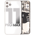 Apple iPhone 11 Pro Max Housing with Small Parts (No Charger Flex) - Silver Pulled A