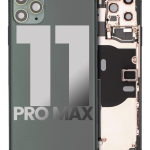 Apple iPhone 11 Pro Max Housing with Small Parts (No Charger Flex) - Midnight Green Pulled A