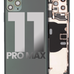 Apple iPhone 11 Pro Max Housing with Small Parts (No Charger Flex) - Midnight Green Pulled B
