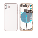 Apple iPhone 11 Pro Housing with Small Parts (No Charger Flex) - Silver Pulled A
