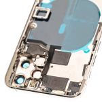 Apple iPhone 11 Pro Housing with Small Parts (No Charger Flex) - Silver Pulled A
