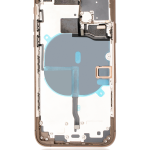 Apple iPhone 11 Pro Housing with Small Parts (No Charger Flex) - Gold Pulled B