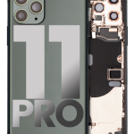 Apple iPhone 11 Pro Housing with Small Parts (No Charger Flex) - Midnight Green Pulled A
