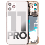 Apple iPhone 11 Pro Housing with Small Parts (No Charger Flex) - Silver Pulled B