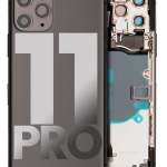 Apple iPhone 11 Pro Housing with Small Parts (No Charger Flex) - Space Gray Pulled C