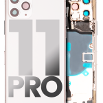 Apple iPhone 11 Pro Housing with Small Parts - Silver Pulled C