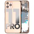 Apple iPhone 11 Pro Housing with Small Parts (No Charger Flex) - Gold Pulled C
