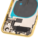 Apple iPhone 11 Housing with Small Parts (No Charger Flex) - Yellow Pulled B