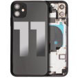 Apple iPhone 11 Housing with Small Parts (No Charger Flex) - Black Pulled A