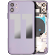Apple iPhone 11 Housing with Small Parts (No Charger Flex) - Purple Pulled A
