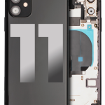 Apple iPhone 11 Housing with Small Parts (No Charger Flex) - Black Pulled B