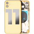 Apple iPhone 11 Housing with Small Parts (No Charger Flex) - Yellow Pulled B