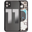 Apple iPhone 11 Housing with Small Parts (No Charger Flex) - Black Pulled C