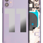 Apple iPhone 11 Housing with Small Parts (No Charger Flex) - Purple Pulled C