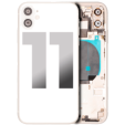 Apple iPhone 11 Housing with Small Parts (No Charger Flex) - White Pulled C