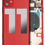 Apple iPhone 11 Housing with Small Parts (No Charger Flex) - Red Pulled A