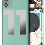 Apple iPhone 11 Housing with Small Parts (No Charger Flex) - Green Pulled C