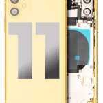 Apple iPhone 11 Housing with Small Parts (No Charger Flex) - Yellow Pulled C