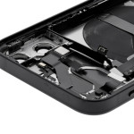 Apple iPhone 12 Mini Housing with Small Parts (No Charger Flex) - Black Pulled C