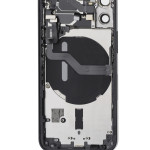 Apple iPhone 12 Mini Housing with Small Parts (No Charger Flex) - Black Pulled B