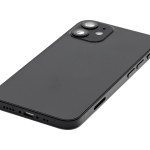 Apple iPhone 12 Mini Housing with Small Parts (No Charger Flex) - Black Pulled C